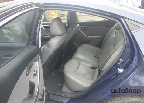 2011 Hyundai Elantra Limited z USA, uszkodzony, nr VIN 5NPDH4AEXBH050955